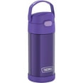 thumbnail image 2 of Thermos F4100Pu6 12 Ounce Funtainer Vacuum Insulated Stainless Steel Bottle (Purple), 2 of 4