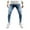 Blue, variant on Jeans for Men Slim Fitted Stretch Skinny Wear-Resistanting Tapered Denim Pants Fashion Men's Pants