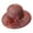 Red, variant on FUZHIQ Women's Elegant Floral Lace Wide Brim Sun Hat, Foldable UV Protection Beach Hat with Organza Bow, Lightweight Packable Summer Hat for Vacation Wedding Party,One Size