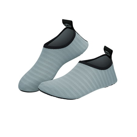 

Water Shoes for Womens Mens Barefoot Quick-Dry Aqua Socks for Beach Swim Surf Yoga Exercise New Soles