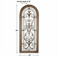 thumbnail image 3 of Uttermost Cristal Petite Art Mural en Métal Marron, 3 of 3
