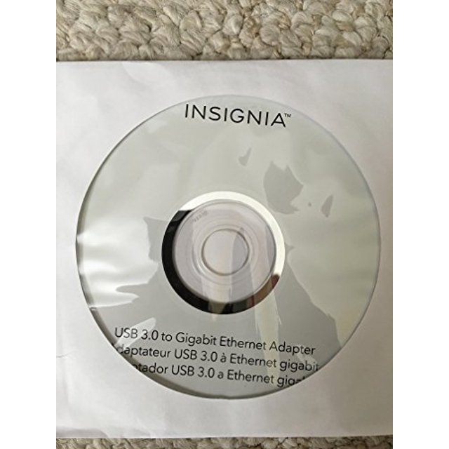 Insignia - Adaptador USB 3.0 a Gigabit Ethernet - Blanco
