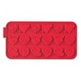 thumbnail image 1 of SiliconeZone Chocolate-Wafer Heart Molded Tray, 1 of 3