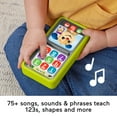 thumbnail image 5 of Fisher-Price Laugh & Learn 2-in-1 Slide to Learn Smartphone Musical Toy for Baby & Toddler, 5 of 8