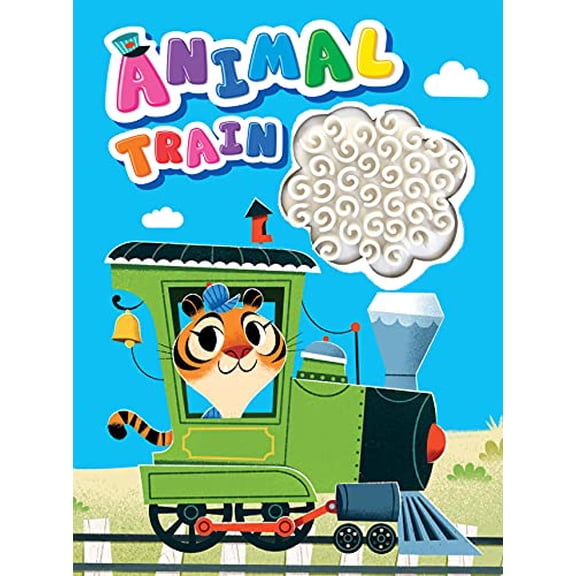Pre-Owned Animal Train - Touch and Feel Board Book - Sensory Board Book, 9781953756107, 1953756107, Paperback,