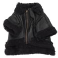 thumbnail image 2 of ROPA DE MOTOCICTA FRESCA Para Mascotas, Chaqueta de Cuero Pu A Prueba de Viento para Perros Con Felpa Para Perros Pequeños, Medianos y Grandes, Abrigos de Moda de Invierno, 2 of 7