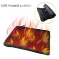 thumbnail image 4 of Fiudx Cojín Calefactor Usb, Espuma Viscoelástica Ergonómica y Suave, con Alimentación Por Usb, Portátil y Ligero, Cómodo para Actividades Al Aire Libre, Pesca, Kayak y Senderismo. Tamaño: 40 X 30 Cm., 4 of 5