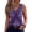 Purple, variant on Kixjoy Gray Tank Tops for Women Baggy V Neck Tank Tops Sleeveless Trendy Pleated Tunic Tops Summer Basic Lounge Cozy Tank Tops, Gray XL