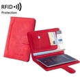 thumbnail image 4 of Simple Solid Color Airplane Print Lightweight with Magnetic Buckle Multifunctional Passport Clip Protective Cover, 4 of 7