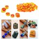 thumbnail image 4 of Vidrio Fusible vidrio Millefiori superficie lisa vidrio Millefiori vidrio de fusión Millefiori arte de vidrio caliente para fusión de horno de microondas de joyería ANGGREK Otros, 4 of 8