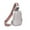 Gray, variant on Aueoeo Women Chest Bag Sling Bag Small Crossbody Leather Satchel Daypack For Lady Shopping Travel Fashion Shoulder Strap