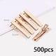 thumbnail image 1 of 500x pinzas de pelo de , pasador dorado de una so punta pna, pasador de , accesorios para el cabello DIY, peluquería, ñas y 31 mm Colco Pinzas de pelo de cocodrilo, 1 of 8