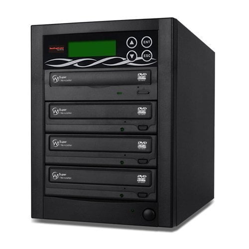 Bestduplicator BD-SMG-3T 3 Target 24x SATA DVD Duplicator with Built-In M-Disc Support Burner (1 to 3)
