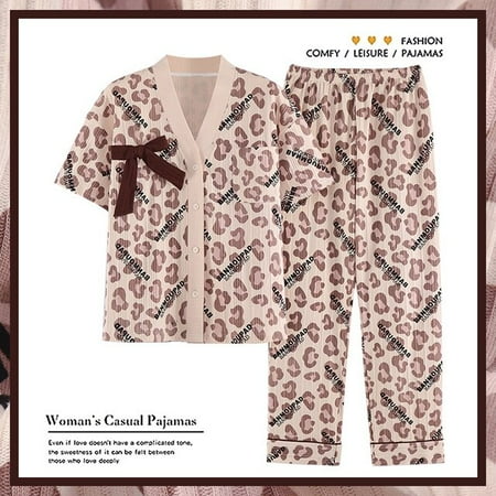 

CoCopeaunt Pajamas for Women Autumn Winter Casual 100% Cotton Sleepwear Pijama Female Plaid Pajamas Set Long Trouser Suits pijama mujer 3XL