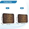 thumbnail image 4 of FORMRS 15"-15.6" Laptop Sleeve Protective Case Soft Carrying Quilted Computer Bag Cover, Wood Grain, 4 of 7