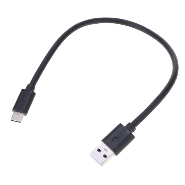 Cable de datos Sunnimix tipo C a USB 3.0 de Carga rápida y sincronización 30 cm