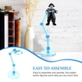 thumbnail image 3 of Raindrops 4 Pcs Support d'Affichage en Plastique Bleu pour Figurines Résistant à l'Usure Support de Bureau Stable, 3 of 6