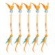 thumbnail image 1 of Billuyoard 5x juguetes con hierba gatera para estimular la captura de juguetes para gatos, movimientos vibrantes, juguetes con aroma a plumas de Juguetes para gatos tipo+2, 1 of 4