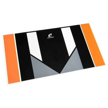 CHAMPRO The Zone Extended Training Home Plate with Colored Strike Zone