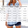 thumbnail image 3 of Elvqul Fourth of July Tops for Women 3/4 Sleeve Patriotic Blouses Independence Pullover Plus Size Star Womens Shirts Round Neck, 3 of 4