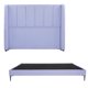 thumbnail image 1 of Recámara King Size Foss Lila con Cabecera + Base Cama Slim, 1 of 11