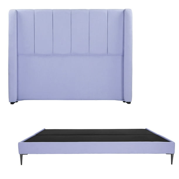 Cabecera King Size Foss Lila+ Box Base Cama Slim King Size
