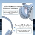 thumbnail image 5 of SPOORYYO Head Mounted Foldable Bluetooth Earphones, Wired and Wireless Double Mode, Low Latency, High Battery, 5.1 Sports Gaming Headset, 5 of 6