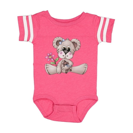 

Inktastic Teddy Bear s New Puppy Gift Baby Boy Bodysuit