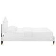 thumbnail image 4 of Modway Aviana Performance Velvet King Bed in White, 4 of 10
