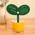 TISUDYE Floret Modeling Desk Calendar 2025 2026 Desktop Calendar With