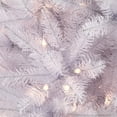 thumbnail image 3 of Puleo International 4.5 ft Pre-Lit White Pencil Fraser Fir Artificial Christmas Tree with 150 UL-Listed Lights, 3 of 4