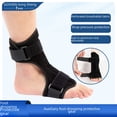 thumbnail image 3 of Orthopedic Foot Drop Corrector with Ankle Support: Arch Relief, Pressure Reduction & Enhanced Circulation – Durable Daily Footcare Protective Gear for Stability and Comfort (Black), 3 of 6