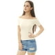 thumbnail image 3 of Disfraz De Día de San Patricio Para Mujer Allegra K Manga Corta Con Hombros Descubiertos Top Corto Blanco M, 3 of 6