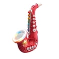 thumbnail image 1 of A Kids Electronic Music Toy Set Simulation Saxophone Trumpet With Led Lights Educational Instrument Learning Gift For Children, 1 of 6