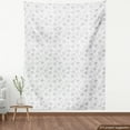 thumbnail image 3 of Italy Upholstery Fabric by the Yard, Hand Drawn Like Monochrome Simplistic Mixed Style Pizzas and Ingredients, Decorative Fabric for DIY and Home Accents, 2 Yards, White and Charcoal Grey by Ambesonne, 3 of 4