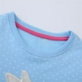 thumbnail image 5 of WIBACKER 2-7T Kids Girls Sweatshirts Easter Rabbit Crewneck Long Sleeve Pullover Cotton Graphic Top Sweater Shirts, 5 of 8