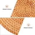 thumbnail image 4 of EeaseMX 1 mantel individual resistente al calor, posavasos de madera (madera lubricante), 4 of 7