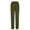 thumbnail image 5 of SOOMLON Trouser Pants for Women with Pockets Plus Size Elastic Waist Jogger Vintage Pants Casual Camping Workout Clothes, 5 of 6