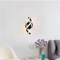 thumbnail image 1 of de Pared LED Moderno de 16 W, Lámpara de Arriba Hacia Abajo para Dormitorio, Pasillo, Escaleras, , Iluminación Interior, Lámparas, Decorac Luz cálida negra Yinane lámpara de pared, 1 of 8