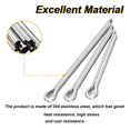 thumbnail image 4 of 345Pcs 304 Stainless Steel Cotter Pin Assortment Kit M1.6/M2.5/M3.2/ 6 Sizes for Car,Lawn Mowers, 4 of 5