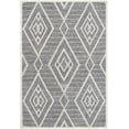 thumbnail image 2 of Mark&Day Wool Rugs, 5x7 Ajit Global Grey Area Rug, Grey White Carpet for Living Room, Bedroom or Kitchen (5' x 7'6"), 2 of 7
