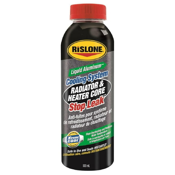 Rislone Liquid Aluminum Radiator & Heater Core Stop Leak, Seals leaks.