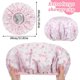 thumbnail image 2 of Conjunto de gorros capilares de acondicionamiento profundo con retención de calor y gorro de ducha impermeable para uso en salón o en casa., 2 of 5