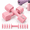 Pink, variant on Adjustable Dumbbell Set of 2, 6 Lbs Total, Black, Fast-Adjust Hand Weights for Home Gym