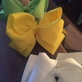 thumbnail image 4 of Grofry Hairpin 1Pack Girls Large Double Layers Hairbow Hair Bow Grosgrain Ribbon Clip, 4 of 6