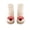 Beige, variant on Xijirk 3D Mushroom Baby Floor Socks Non Slip Mid Calf Infant Walking Socks Pink,0-6 Months