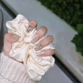 thumbnail image 3 of Purely hand-worn nail pads, high-end summer silver cat's eye full of diamonds, removable nail patch, fake nail strap drill, 3 of 9
