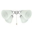 thumbnail image 3 of Aspen Creative 23047-4 Transitional Style Frosted Replacement Glass Shade, 2-1/8" Fitter Size, 4-3/4" high x 4-3/4" diameter, 4 Pack, 3 of 6