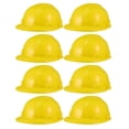 thumbnail image 3 of 8 gorros de plástico amarillos para fiesta de construcción infantil, 3 of 8