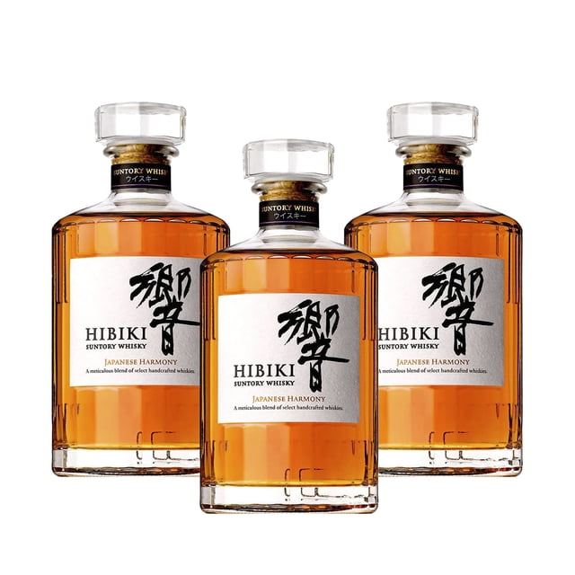 Pack De 3 Whisky Hibiki Japanese Harmony 750Ml